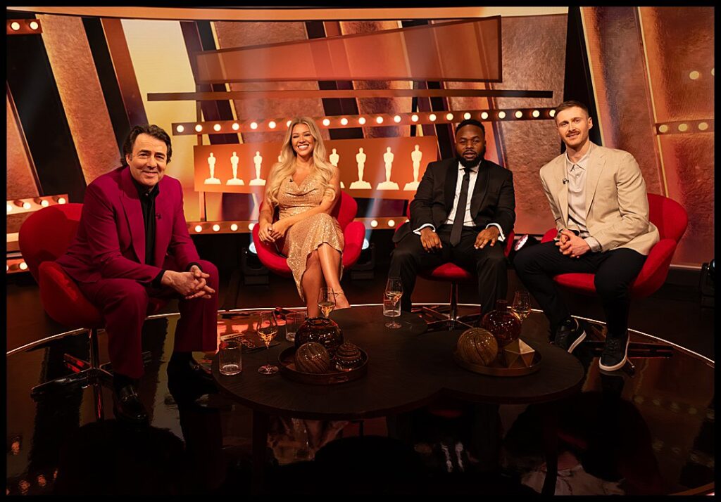 Jonathan Ross, Elle Osili-Wood, Samson Kayo, Fred Asquith